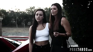 Step-MILF India Summer Has Threeway With Step-Siblings